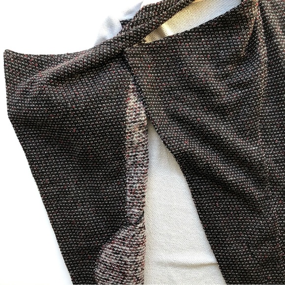 Lucky Brand Boho Cardigan Sweater Jacket Open Front Wool Blend Chunky Knit - Picture 7 of 12